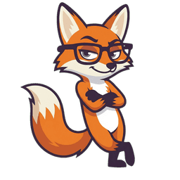 Agent Loop fox mascot ready to take your case
