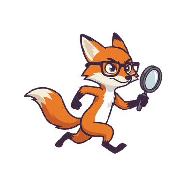 Agent Loop fox illustration for step 01: Upload your bill